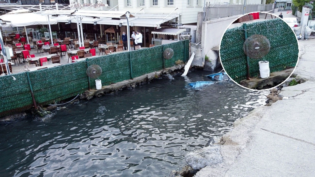 Kötü kokuya ilginç çözüm: İş yerlerinin etrafını vantilatörlerle çevirdiler