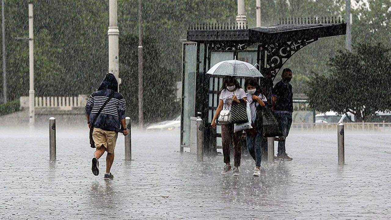 Meteoroloji’den İstanbul başta olmak üzere çok sayıda il için kuvvetli yağış uyarısı