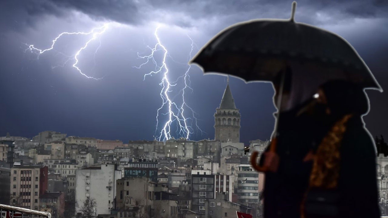 Meteoroloji&#039;den sağanak uyarısı: İstanbul dahil birçok kentte etkili olacak