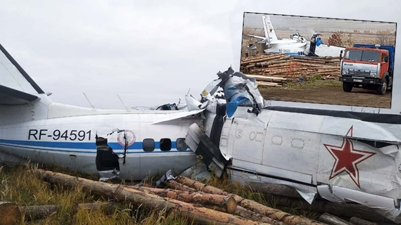 Son dakika! Tataristan&#039;da uçak kazası: Çok sayıda ölü var