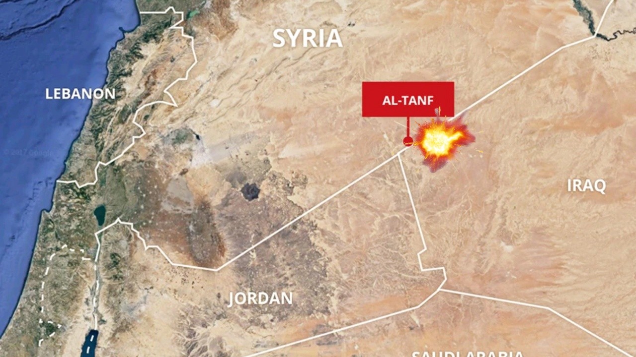 Suriye&#039;de ABD üssüne drone saldırısı