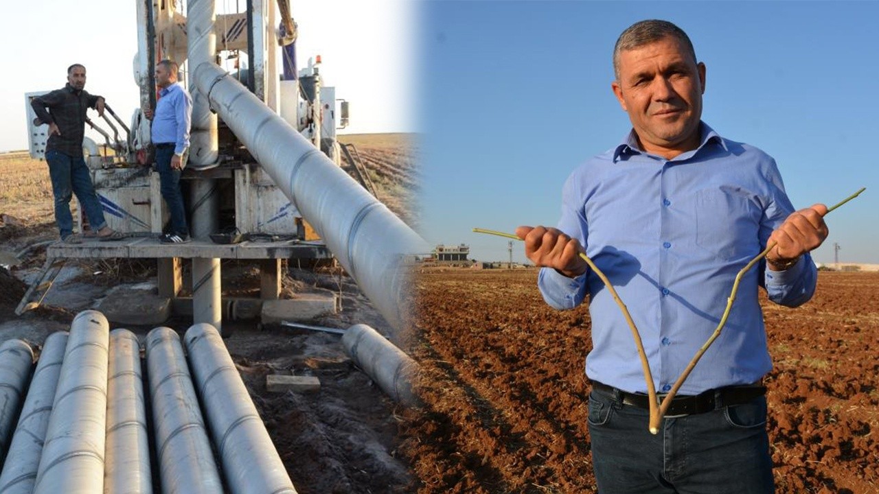 Tahminlerinin yüzde 90'ı doğru! Elinde çubukla gezip su bulan adam taleplere yetişemiyor