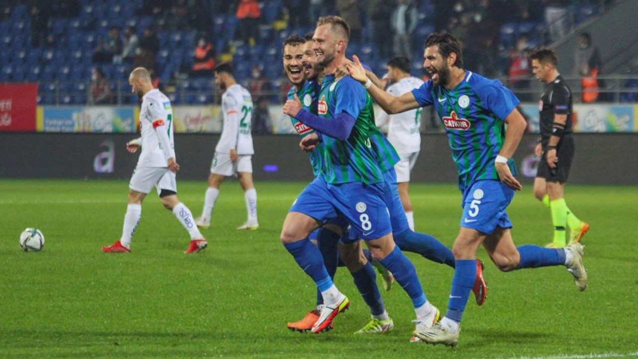 Alanyaspor&#039;un yenilmezlik serisini Çaykur Rizespor bozdu