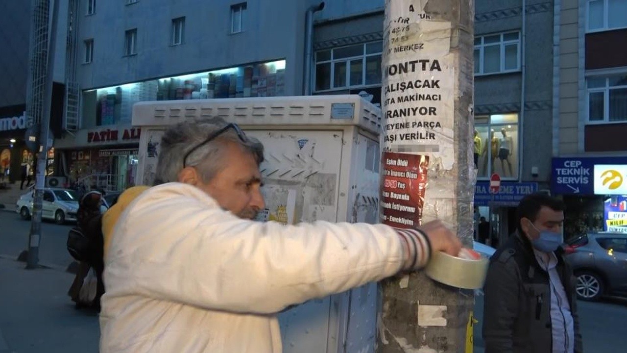 Asmadığı direk kalmadı: Hayalindeki eşi afişle arıyor