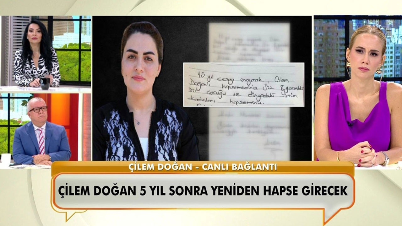 Çilem Doğan&#039;dan hapis cezası açıklaması