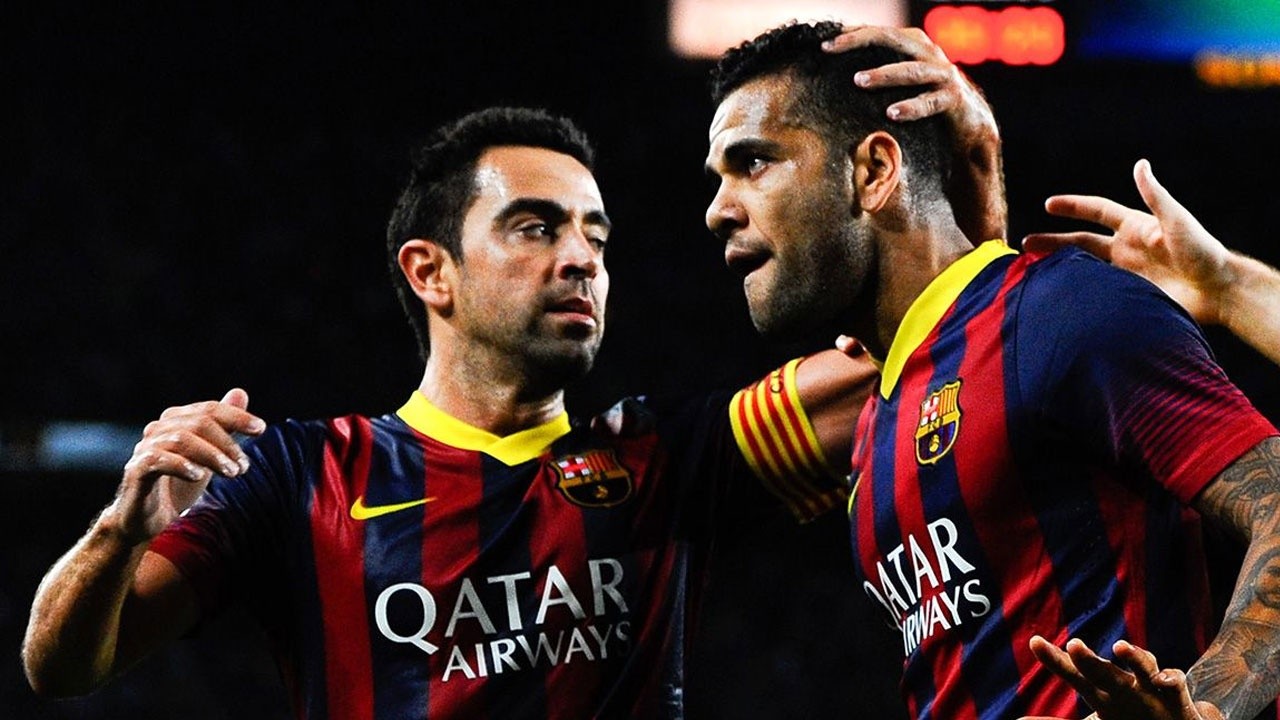 Daniel Alves yeniden Barcelona&#039;da