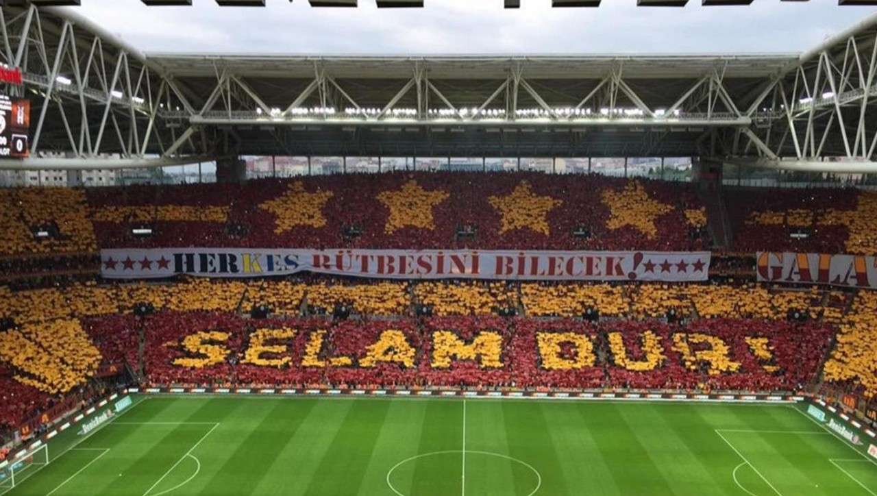 Galatasaray taraftarından Fenerbahçe derbisine özel hazırlık!