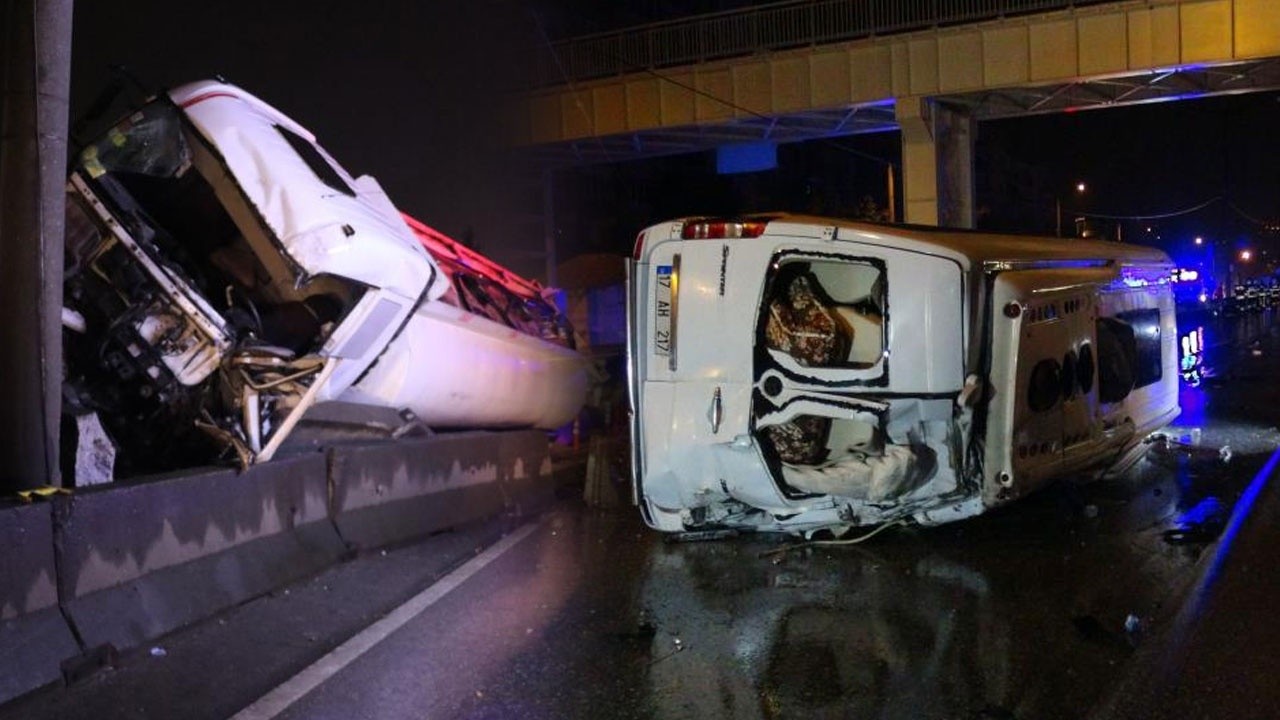 Kocaeli’de feci kaza: Ölü ve yaralı var