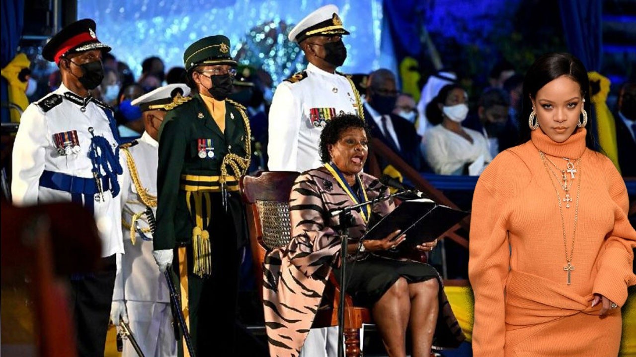 Kraliçe Elizabeth&#039;in hükümdarlığı bitti! Barbados&#039;ta cumhuriyet Rihanna ulusal kahraman ilan edildi