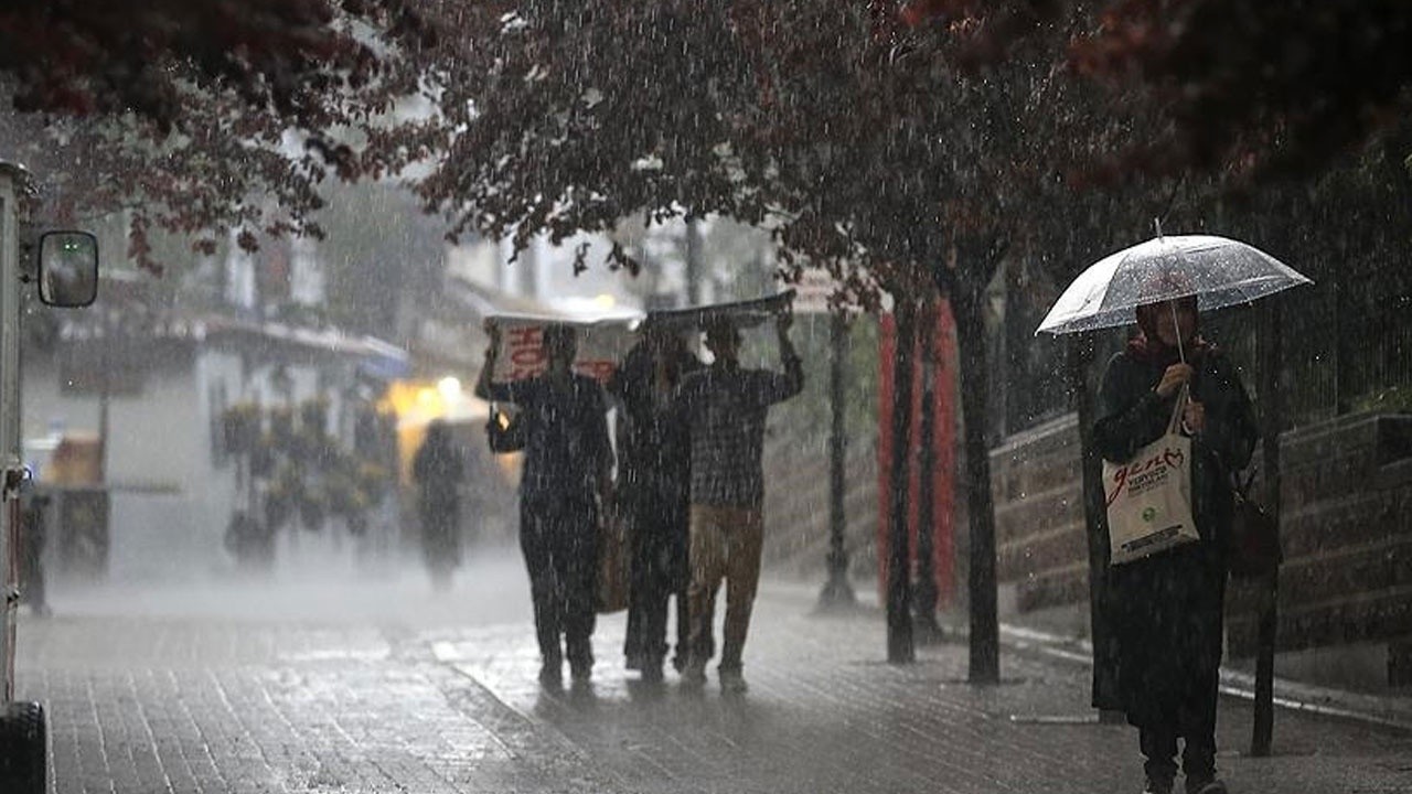 Meteoroloji&#039;den sağanak uyarısı (18 Kasım hava durumu)