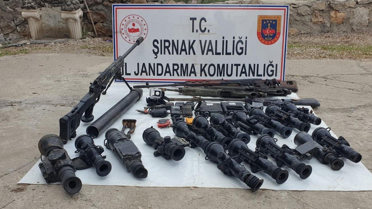 Terör örgütü PKK’ya geçit yok: 2 PKK’lı öldürüldü 85 mağara imha edildi