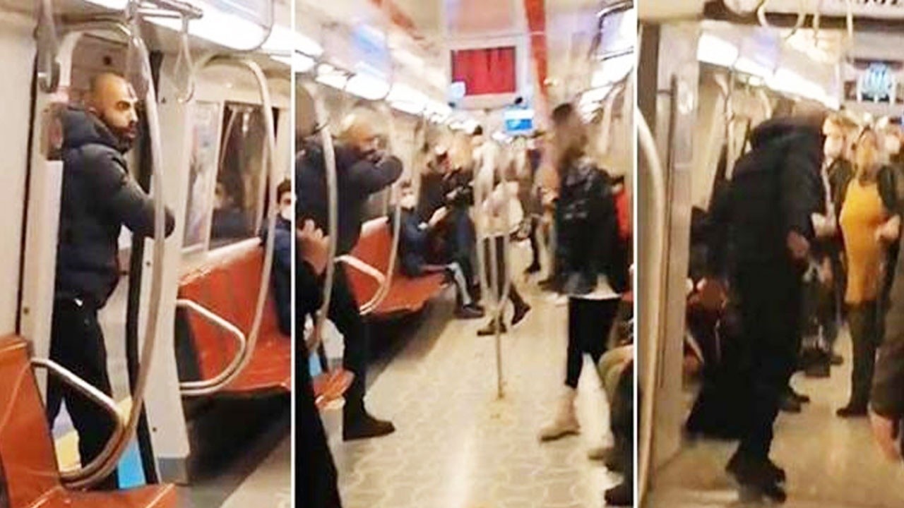 Göstermelik güvenlik! Ekmek bıçağıyla metroya nasıl bindi?