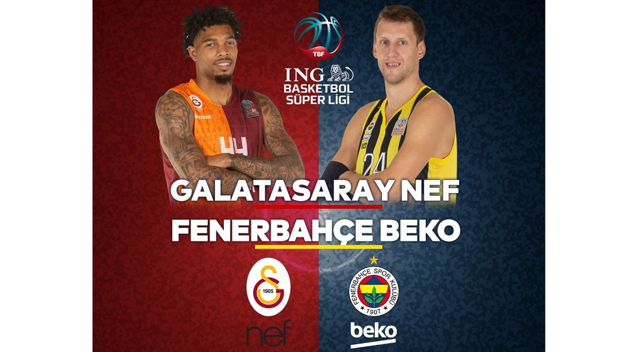 Basketbolda derbi haftası: Galatasaray NEF - Fenerbahçe Beko