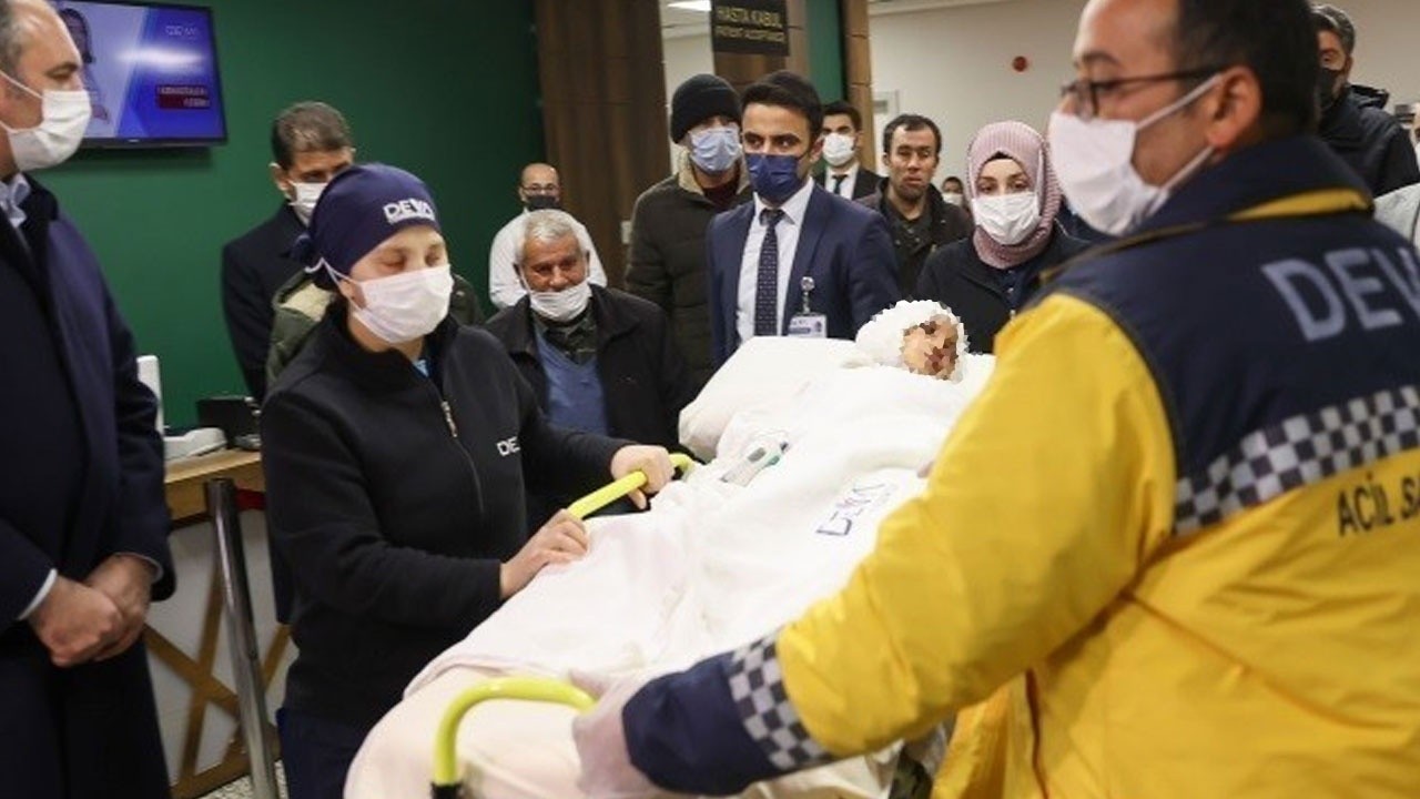 Gaziantep’te pitbull saldırısına uğrayan minik Asiye ameliyat sonrası uyandırıldı