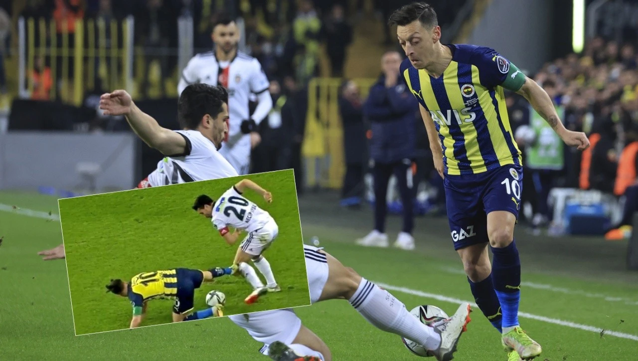 İngilizlerden Mesut Özil ve derbi yorumu! Kırmızı kart...
