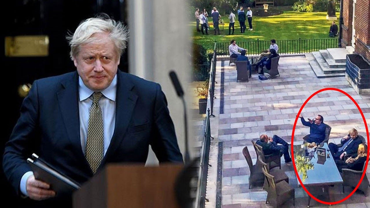 Kapanmada toplantı yapan Boris Johnson yakayı ele verdi