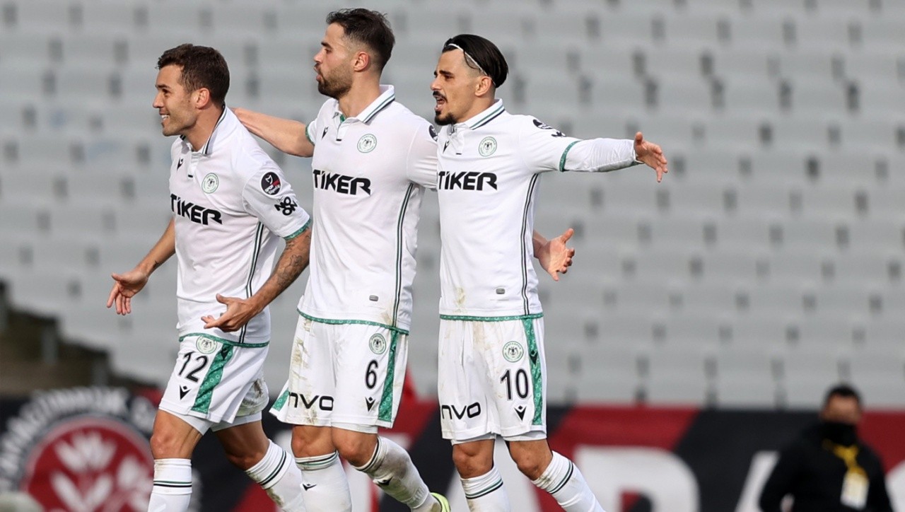 Konyaspor deplasmanda kazandı