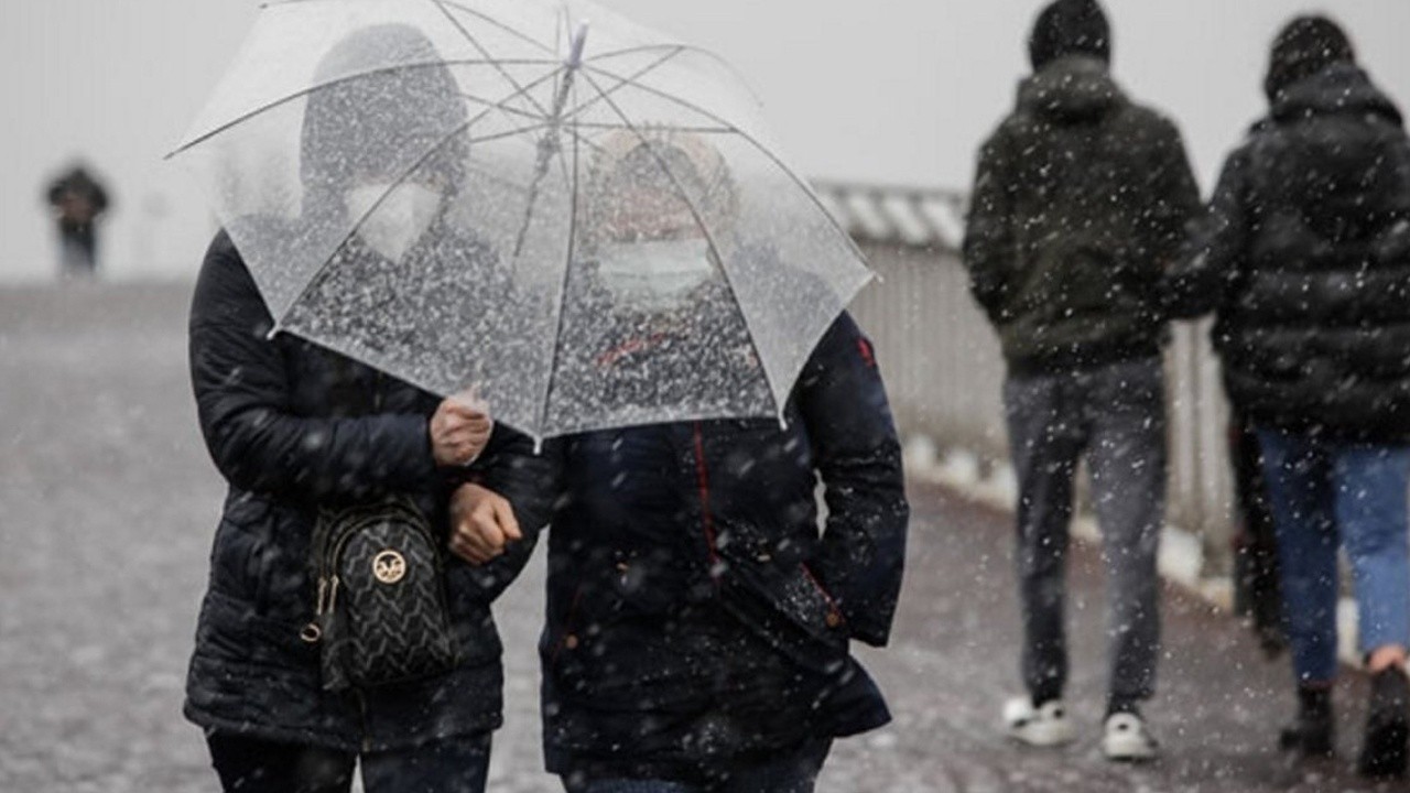 Meteoroloji&#039;den 35 kente sarı ve turuncu kodlu uyarı (7 Aralık hava durumu)