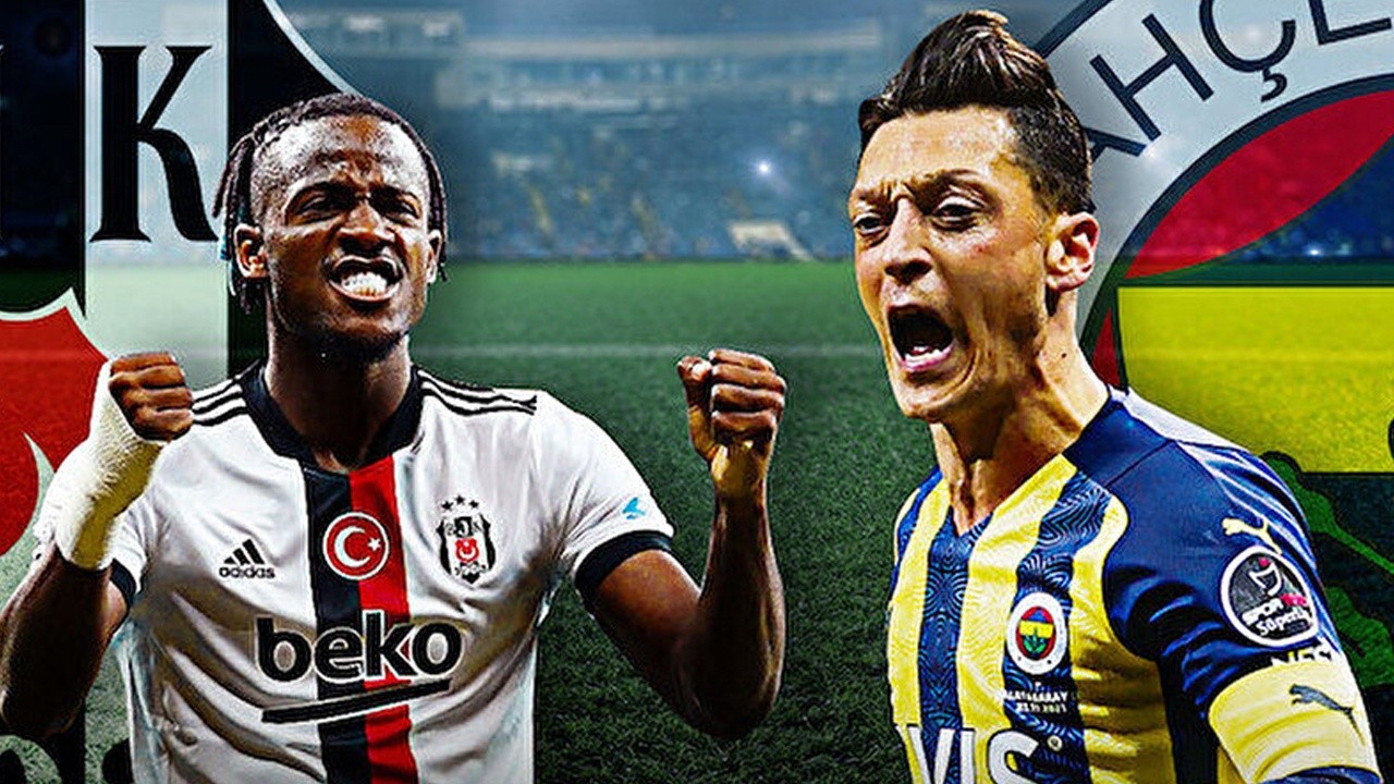 Yılın son derbisi Fenerbahçe-Beşiktaş maçının muhtemel ilk 11’leri