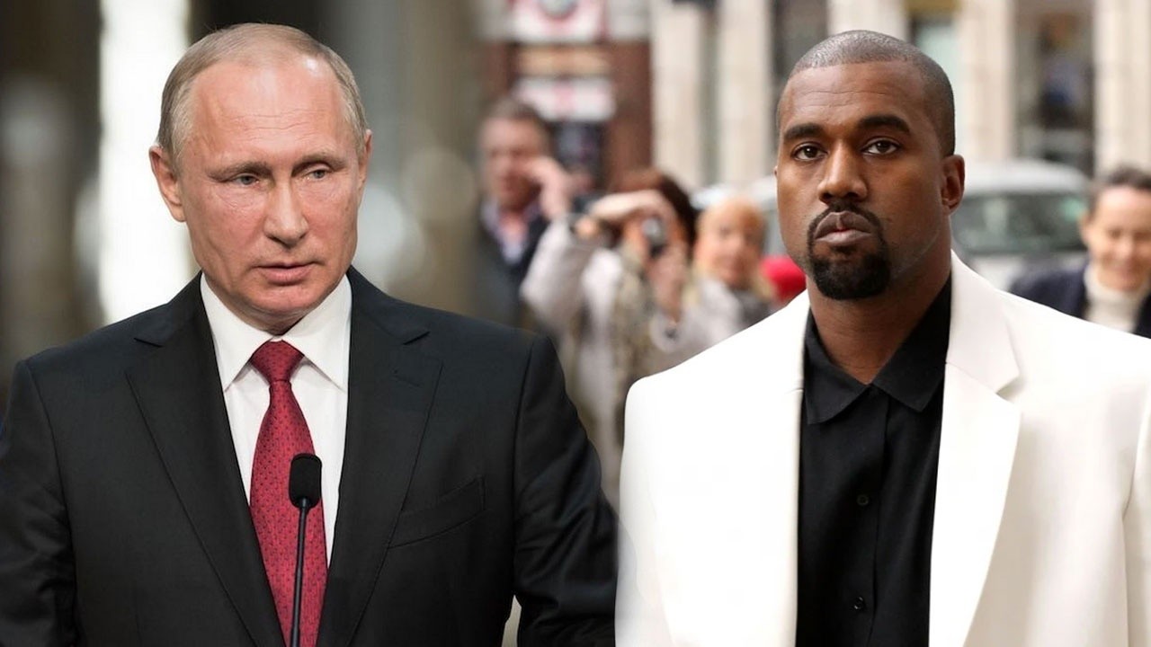 &#039;Genç Putin&#039;im&#039; diyen Kanye West Vladimir Putin için Rusya&#039;ya gidiyor