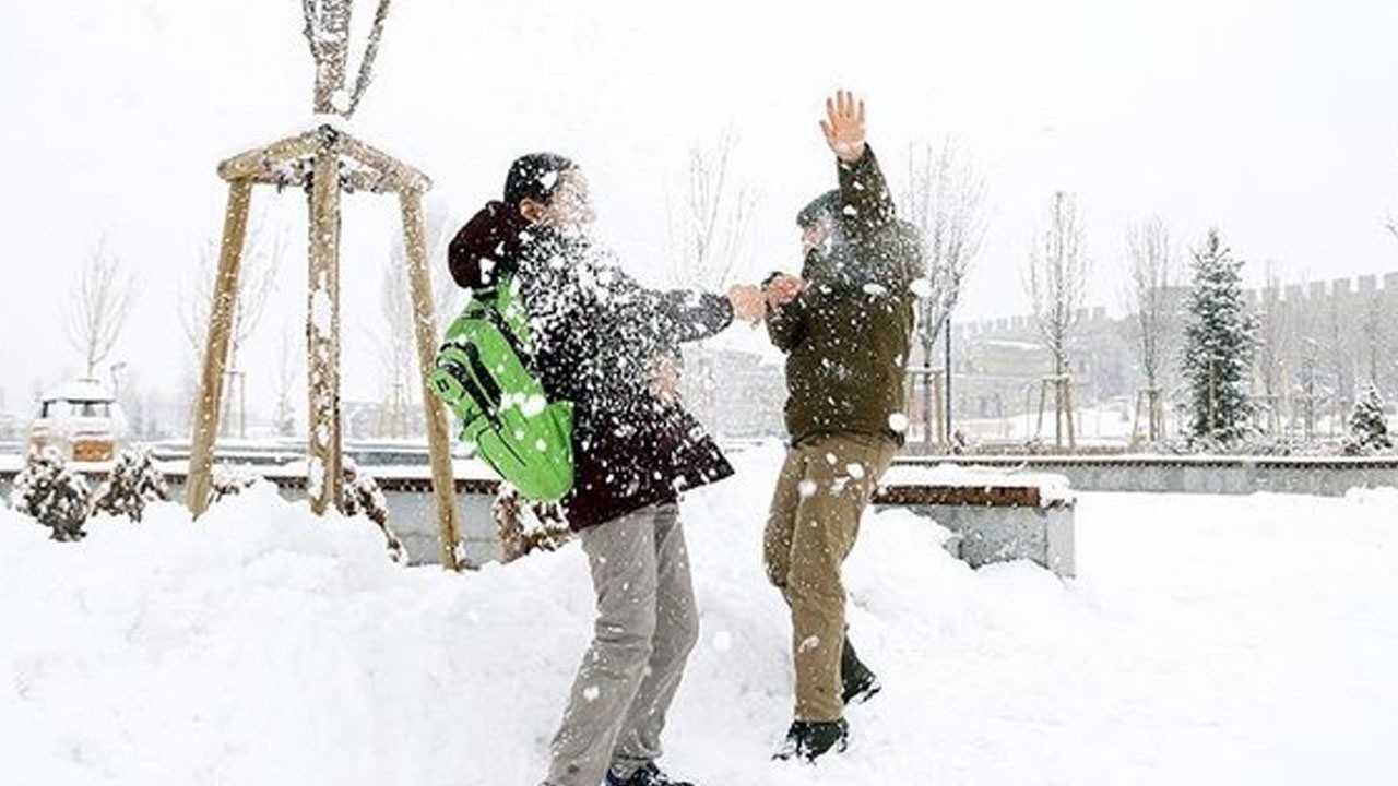 8 ilde eğitime kar engeli: Okullar tatil edildi
