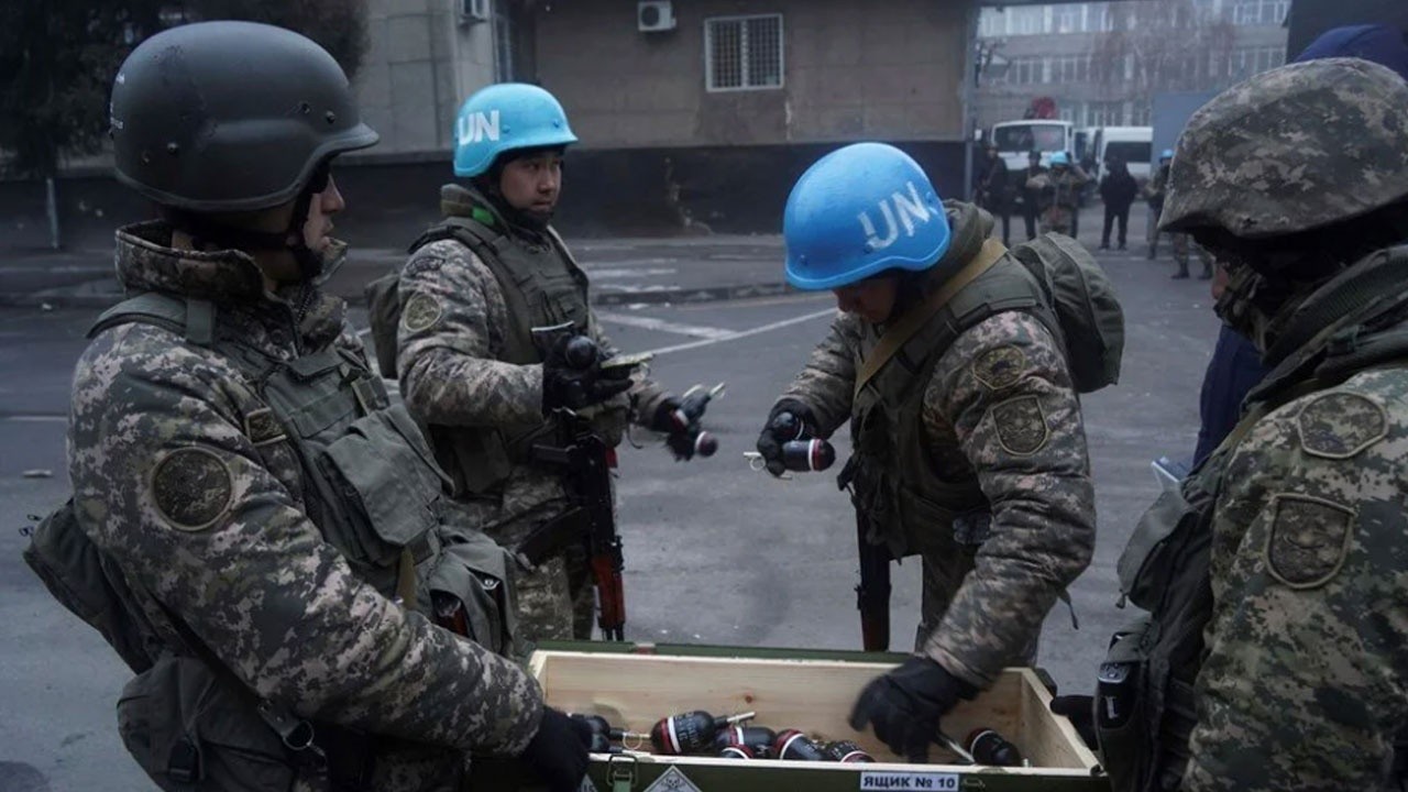 Birleşmiş Milletler&#039;den Kazakistan&#039;a &#039;mavi baret&#039; tepkisi