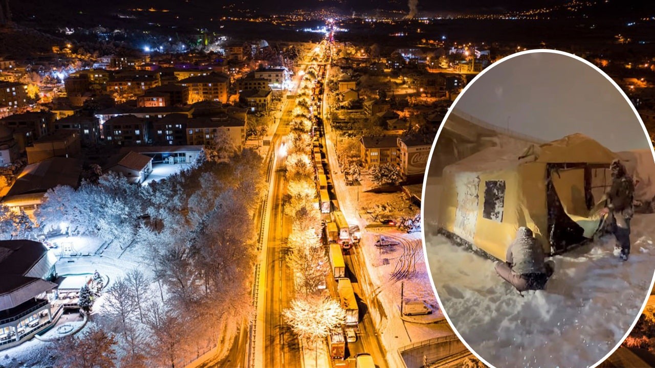 Bolu Tüneli tıkandı! Araç kuyruğu Düzce’ye kadar ulaştı