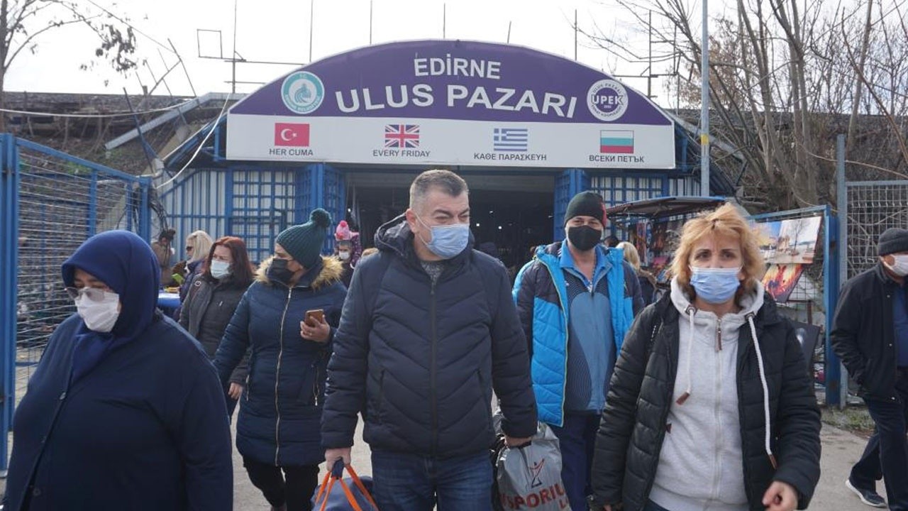 Bulgarların gelmediği Edirne&#039;de esnafın yüzünü yerli turist güldürdü