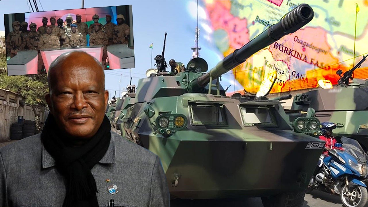 Burkina Faso&#039;da darbe! Ordu darbe bildirisi okuyup yönetime el koydu
