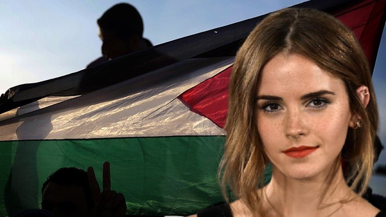 Harry Potter&#039;ın yıldızı Emma Watson&#039;dan Filistin&#039;e destek