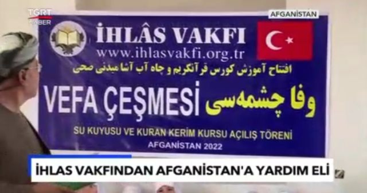 İhlas Vakfı’ndan Afganistan’a insani yardım