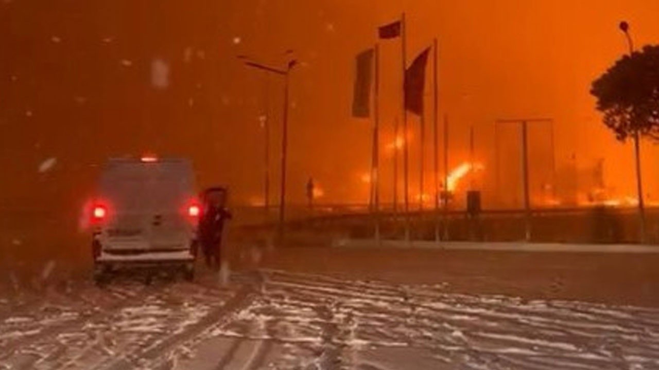 Kahramanmaraş’ta petrol boru hattında patlama