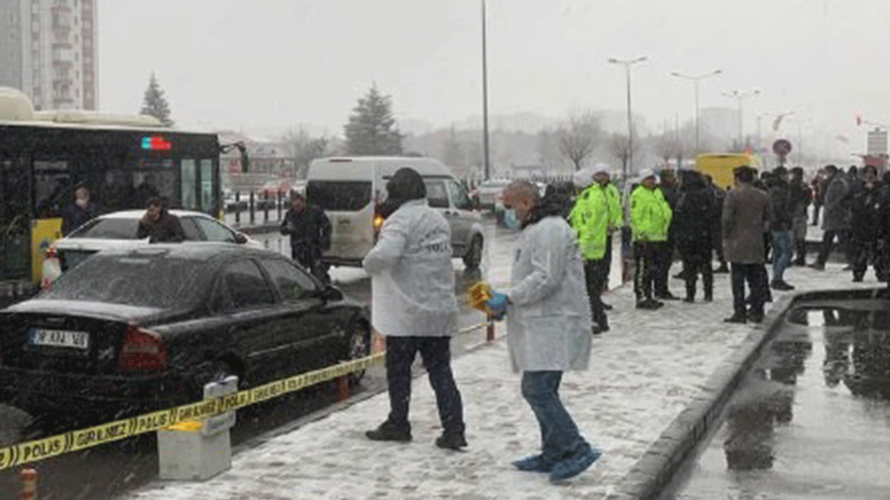 Kayseri’de adliye önünde pusu! 1 yaralı