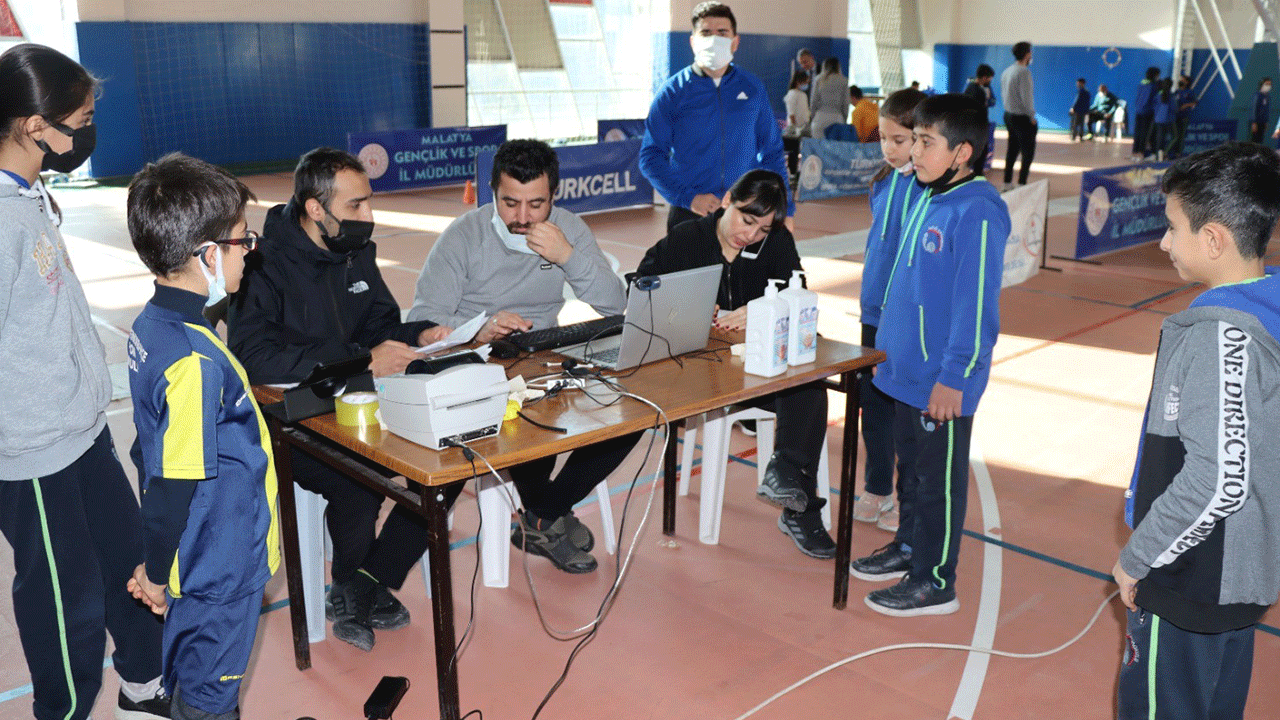 Malatya’da öğrencilere yetenek testi! Gençlik ve Spor Bakanlığı spor branşlarına yönlendirecek