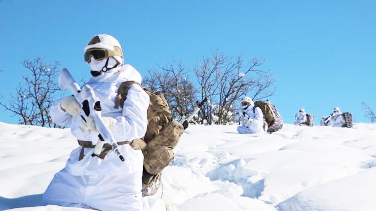 Mercan Dağlarında 5 PKK sığınağı imha edildi