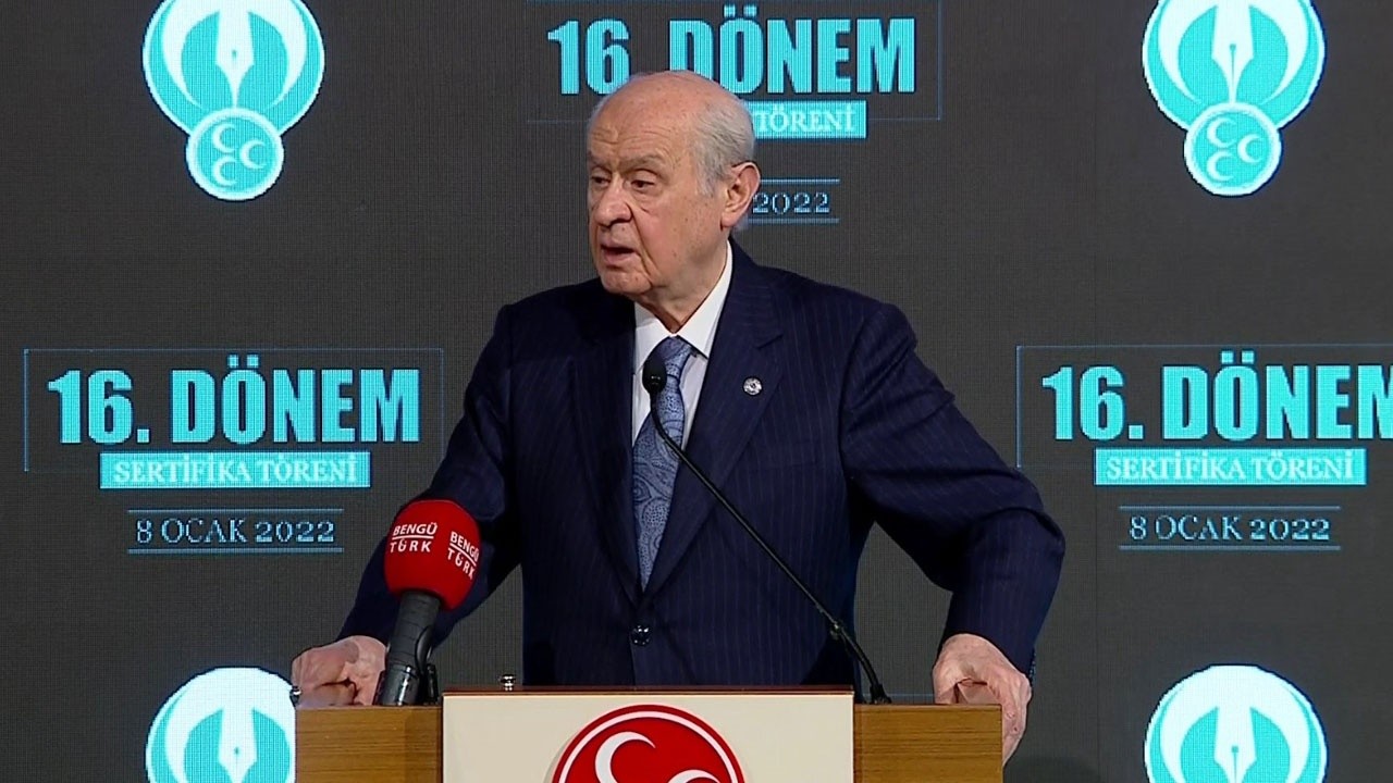 Bahçeli&#039;den CHP&#039;ye sert sözler: Türkiye&#039;den bir Kazakistan mı çıkarmak istiyorsunuz