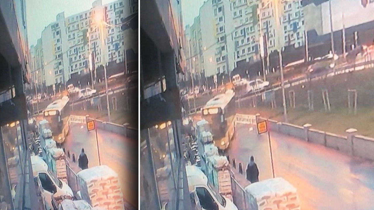 Yine İETT, yine kaza! Çekmeköy&#039;de otobüs durağa daldı