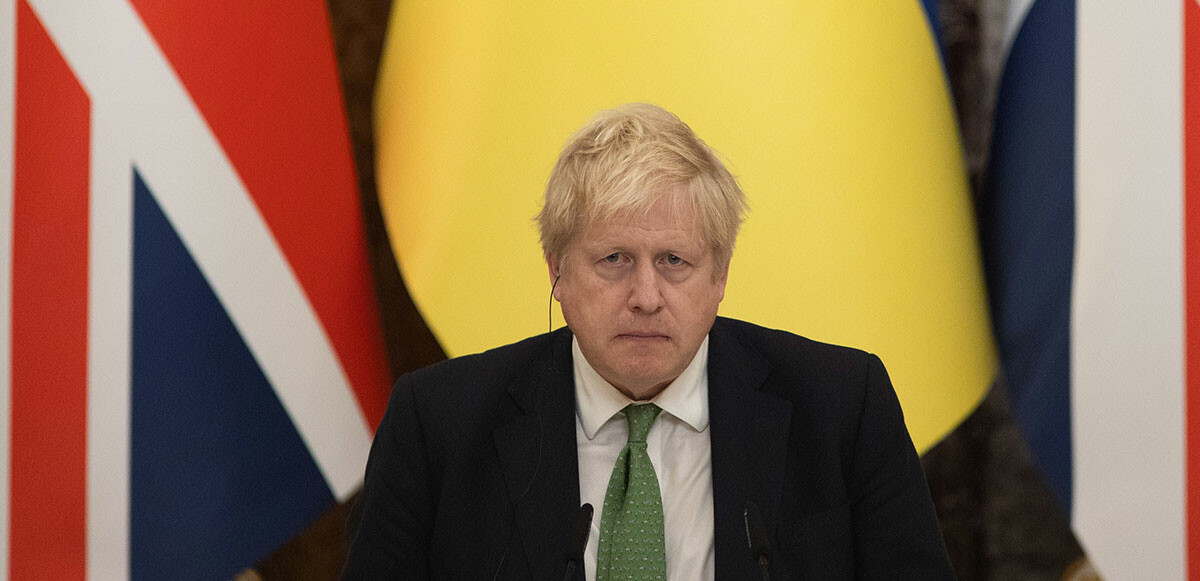 Boris Johnson Kiev&#039;de Rusya&#039;ya meydan okudu