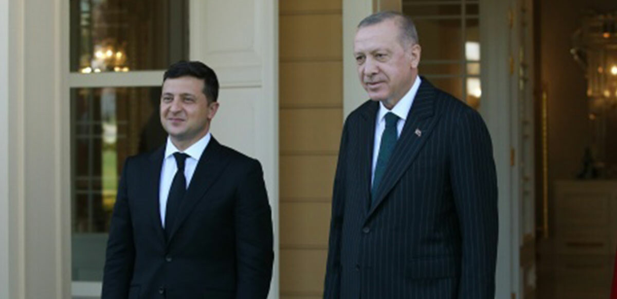 Ukrayna Devlet Başkanı Vladimir Zelenskiy'den Cumhurbaşkanı Erdoğan'a mesaj