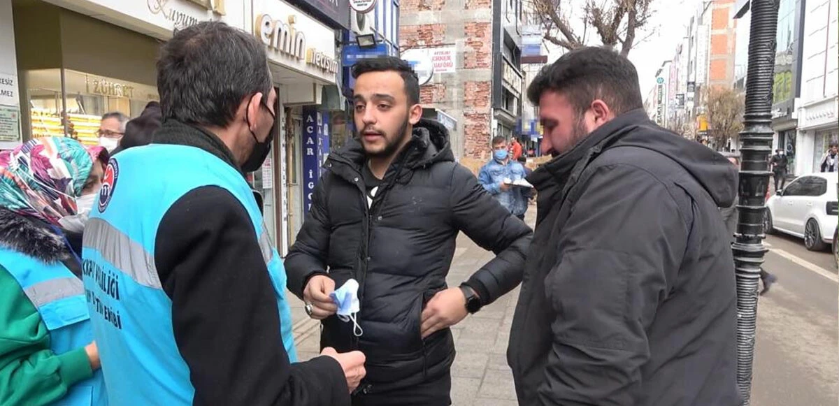 Maskesiz dolaşan vatandaşın verdiği cevap şaşırttı