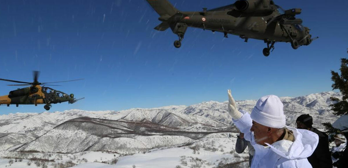 Tunceli İlinde “Eren Kış-23 (Tunceli-Mercan Dağları) Şehit Jandarma Astsubay Üstçavuş Celil Mutlu” operasyonu başlatıldı.