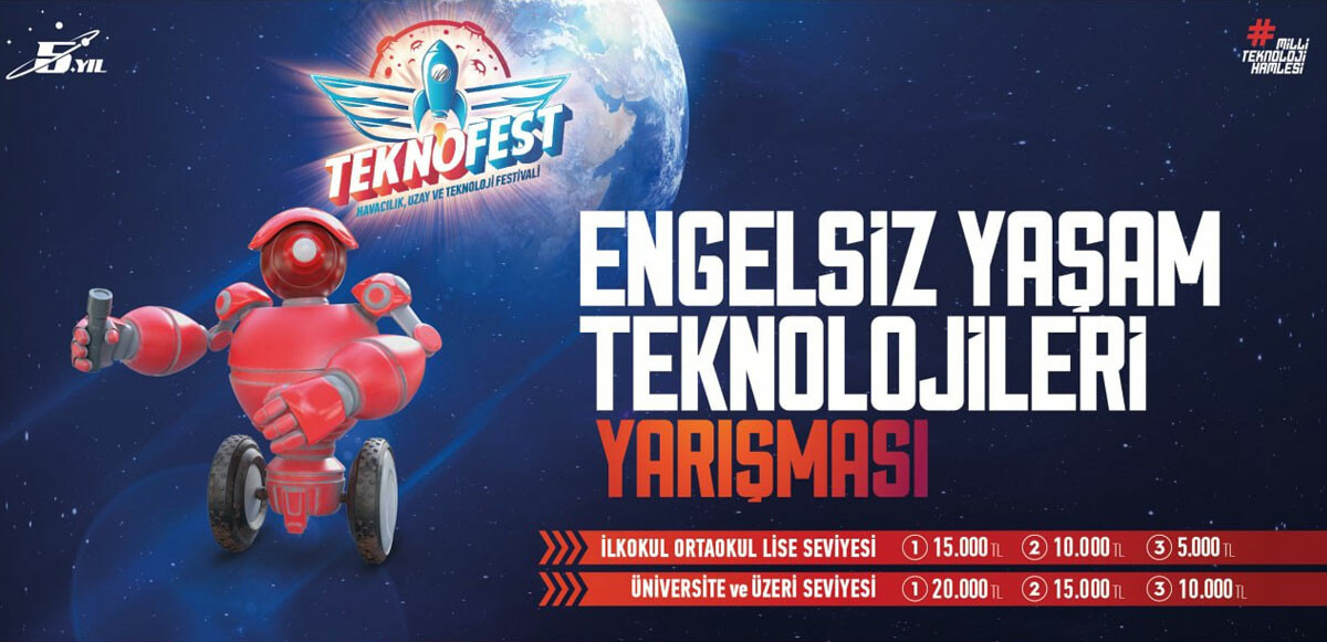 Engelleri ortadan kaldıracak teknolojiler TEKNOFEST’te yarışıyor