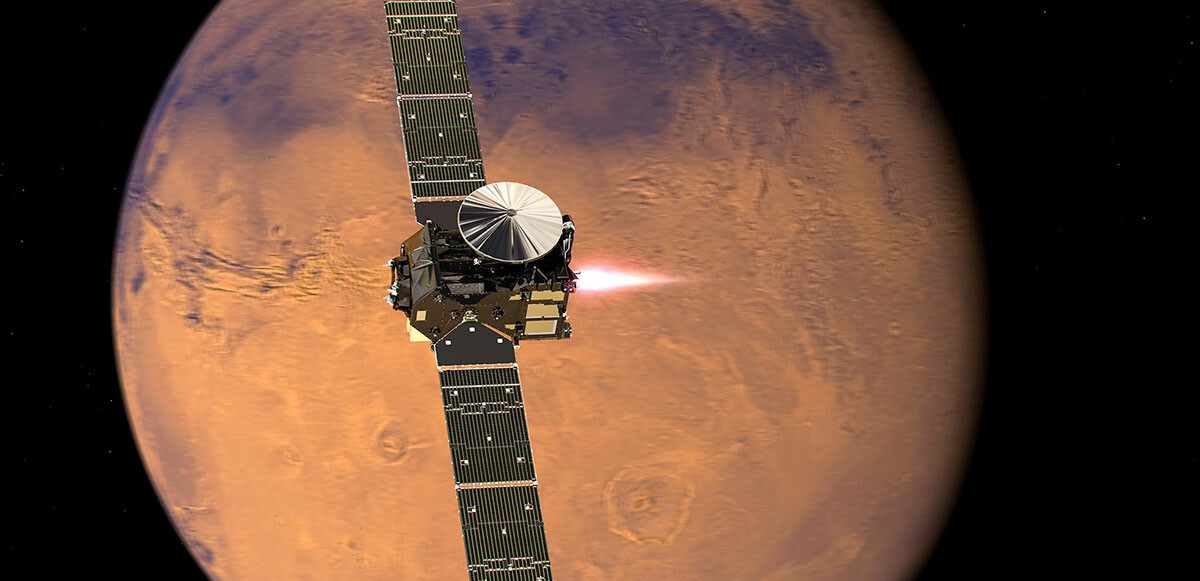 ExoMars görevi 2016 yılında başlatıldı.