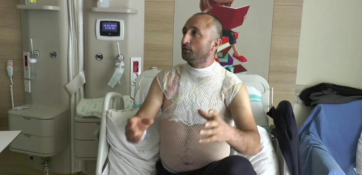 Banyo yaparken başından döktüğü kaynar suyla yandı