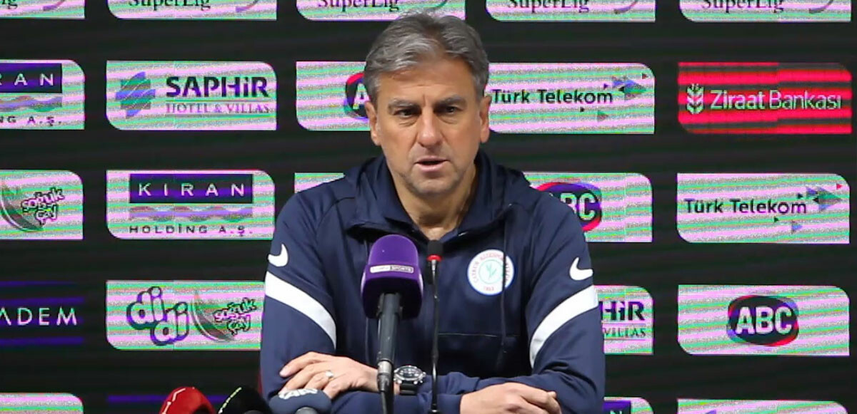 Çaykur Rizespor'un teknik direktörü Hamza Hamzaoğlu, istifa sorusuna yanıt verdi.