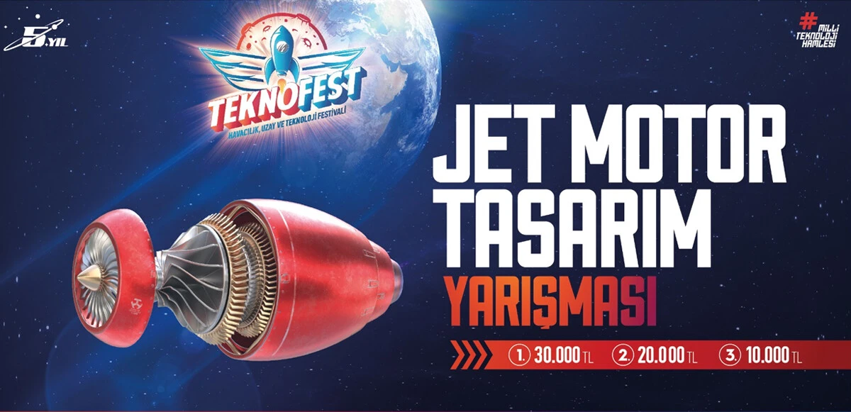 Jet hızında çalışan TEKNOFEST gençleri jet motor yarışmasına hazırlanıyor