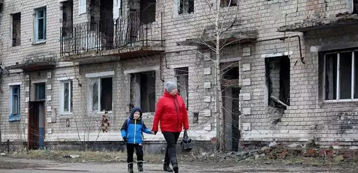 Ukrayna'da bombalanan bölgelerde yaşayan Türk vatandaşları yardım çağrısında bulundu