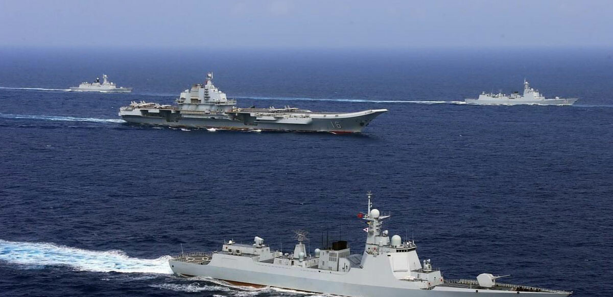 Rusya'dan sonra Çin de Tayvan'a gemilerini yollayıp Batı'ya meydan okudu.