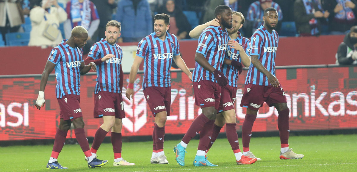 Ziraat Türkiye Kupası'nda ilk yarı finalist Trabzonspor oldu.