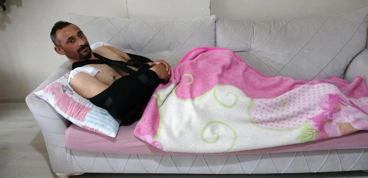 Yaralı avcı: Gidin siz bir de domuzun halini görün